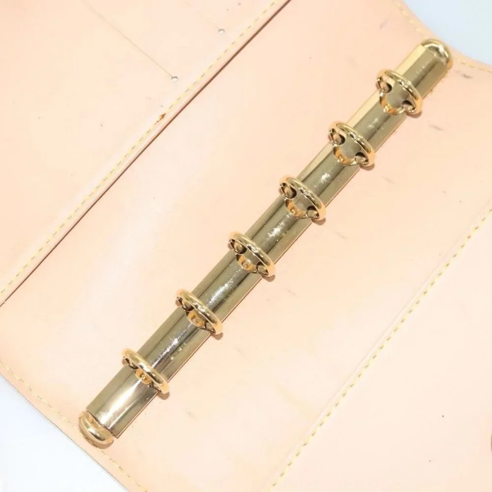LOUIS VUITTON Multicolor Agenda PM Day Planner Cover White R21074 Auth 136737